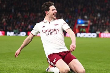 英超第20轮五最佳球员出炉:蒂亚戈领衔,赖斯上榜