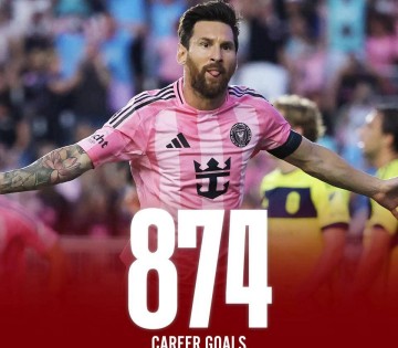 梅西领跑射手榜！数据超越C罗，射手王之争再度升温