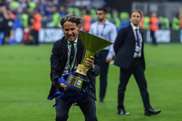 小因扎吉告别信:这4年我倾尽所有 所有球迷的泪水和欢笑永存我心