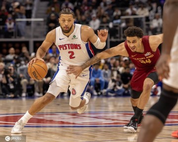 米切尔35分阿伦20+7 骑士轻取活塞迎三连胜