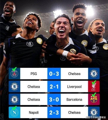 不服不行！一年之内先后击败四大联赛冠军，切尔西打的就是精锐