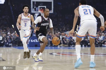 邓恩20+11亚历山大轮休 太阳狂胜雷霆