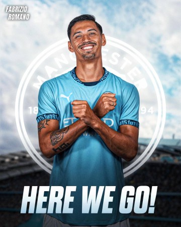 Here we go!罗马诺:曼城签米兰中场赖因德斯,转会总价7000万欧