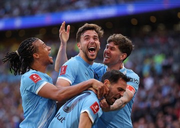 曼城成首支连续四年进足总杯决赛球队