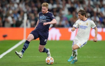 大师对决！莫德里奇德布劳内意甲正面刚，风格不尽相同各有所长