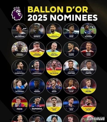 巴黎赢麻了!13项大奖官宣,男足金球奖无悬念,13人首提名