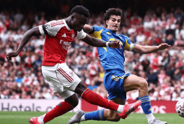 5球大胜登顶!阿森纳盛宴:7500万锋霸处子球,带刀后卫独造3球!