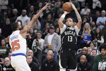 布伦森27+7唐斯17+13 尼克斯7人上双轻取雄鹿