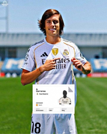 西甲官网显示,皇马新援阿尔瓦罗-费尔南德斯已经完成注册