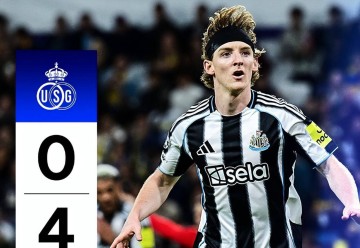 纽卡斯尔4-0圣吉罗斯，阿森纳欧冠连胜！约克雷斯表现抢眼