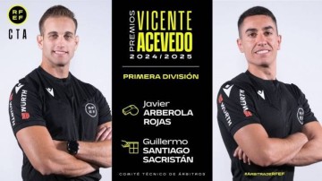 励志!罗哈斯当选2024-25赛季西甲最佳裁判,此前曾遭遇病痛折磨