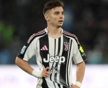 米兰体育报道：尤文前锋小孔塞桑进球荣膺意甲3月最佳