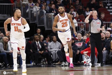 唐斯28+11布伦森19分 尼克斯送公牛9连败