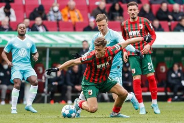 德甲中游对决：奥格斯堡 VS 柏林联合，积分相近的较量