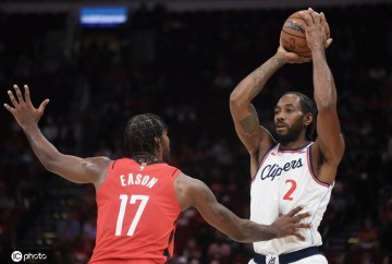 伦纳德27+12杜兰特空砍21+8+6 快船复仇火箭