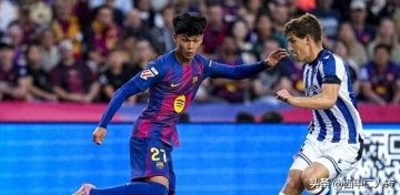 首次代表巴萨出场，菲律宾裔天才球员上演西甲首秀