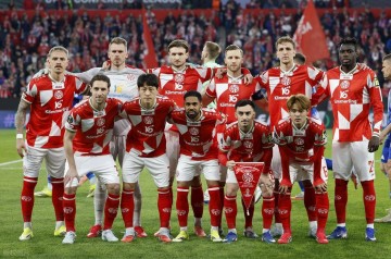 随着比分定格2-0，德甲第13淘汰捷甲劲旅，晋级欧协联八强