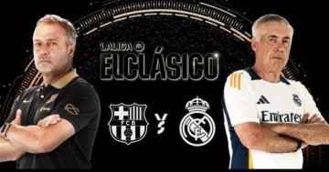 西甲联赛最新战报，半场比赛皇马2-4巴萨，姆巴佩两球成背景