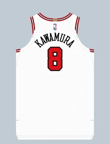 河村勇辉新赛季身披8号 公牛上一个8号是拉文